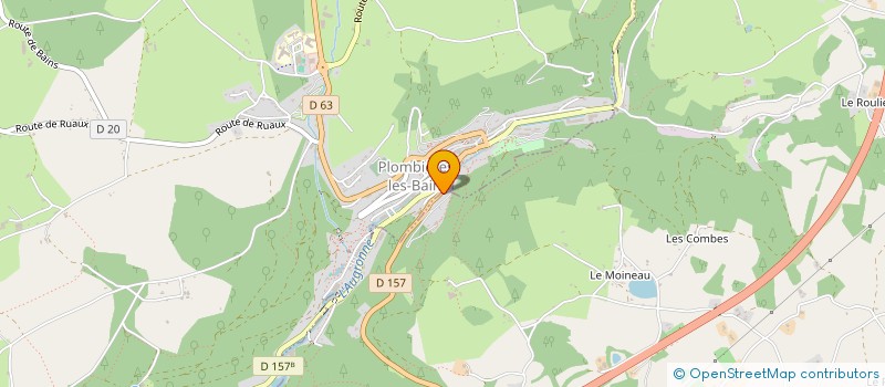 localisation de l'entreprise SEVALAU IMMO  LE VAL-D'AJOL