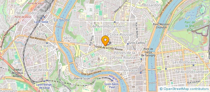 localisation de l'entreprise SEVAN  LYON