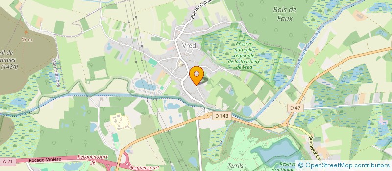 localisation de l'entreprise SEVAN  VRED