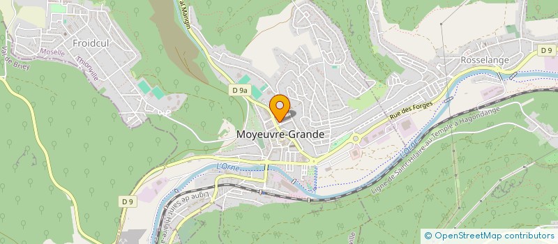 localisation de l'entreprise SEVAN  MORSBACH