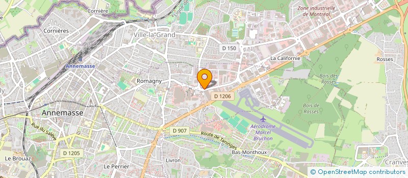 localisation de l'entreprise SEVAN  ANNEMASSE