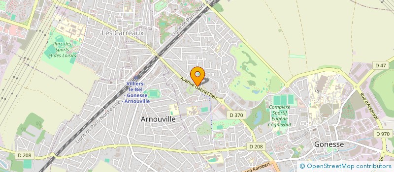 localisation de l'entreprise SEVAN7TAXI à GONESSE