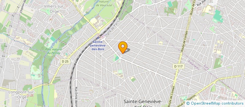 localisation de l'entreprise SEVANDRO à SAINTE-GENEVIEVE-DES-BOIS