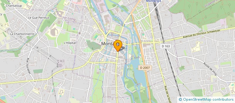 localisation de l'entreprise SEVANDTIT à MONTARGIS