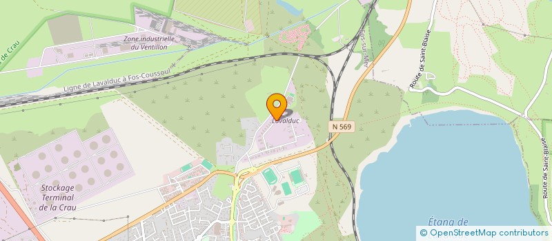 localisation de l'entreprise SEVANE à FOS-SUR-MER