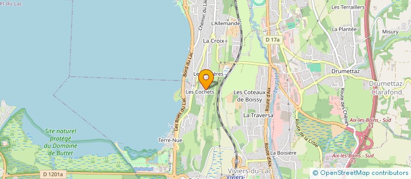 localisation de l'entreprise SEVANIAN  VIVIERS-DU-LAC