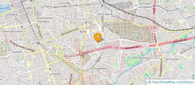 localisation de l'entreprise SEVANIGUE à MARSEILLE