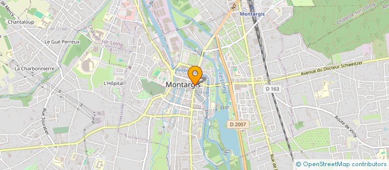 localisation de l'entreprise SEVANTEMI à MONTARGIS