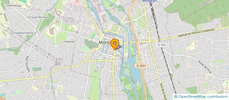 localisation de l'entreprise SEVANTHBAG à MONTARGIS