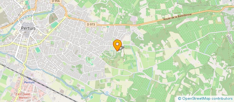 localisation de l'entreprise SEVB  PERTUIS