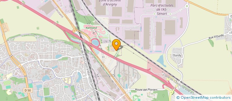 localisation de l'entreprise SEVDAM à MOISSY-CRAMAYEL