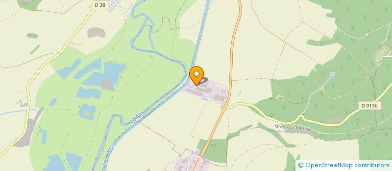 localisation de l'entreprise SEVE 2000 SAS à BRAS-SUR-MEUSE