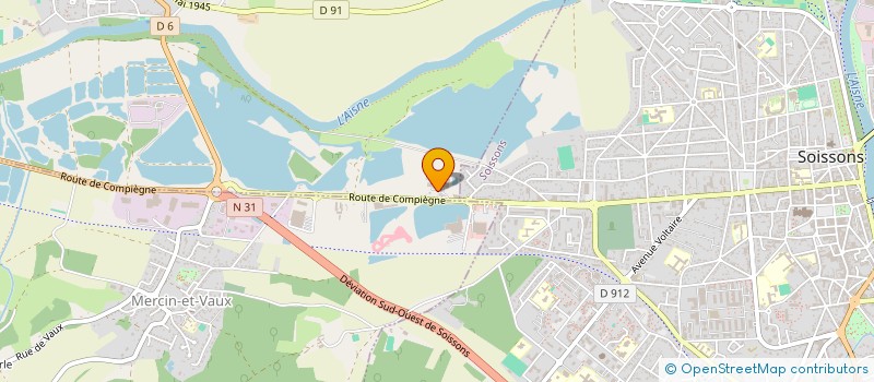 localisation de l'entreprise SEVE  POMMIERS