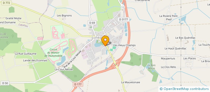 localisation de l'entreprise SEVE AND CO  LOHEAC