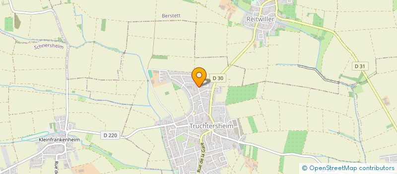 localisation de l'entreprise SEVE D'ALSACE à TRUCHTERSHEIM