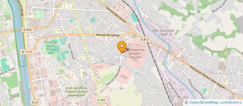 localisation de l'entreprise SEVE DEVELOPPEMENT  BOE