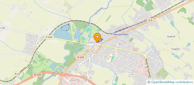 localisation de l'entreprise SEVE & SENS  L'ISLE-JOURDAIN