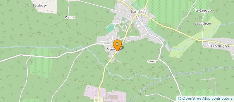 localisation de l'entreprise SEVE THE PLANET  LANDIRAS