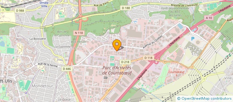 localisation de l'entreprise SEVEDIS à LES ULIS