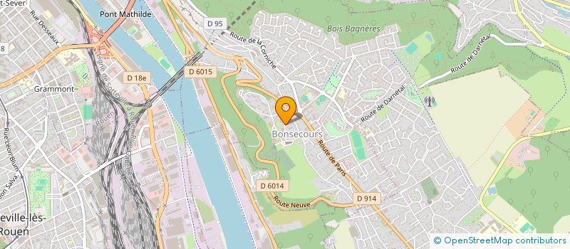 localisation de l'entreprise SEVEL-BAXT  BONSECOURS