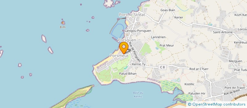 localisation de l'entreprise SEVEL HENT AN AOD PLOUESKAD  PLOUESCAT