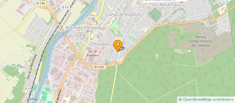 localisation de l'entreprise SEVELEC à COMPIEGNE