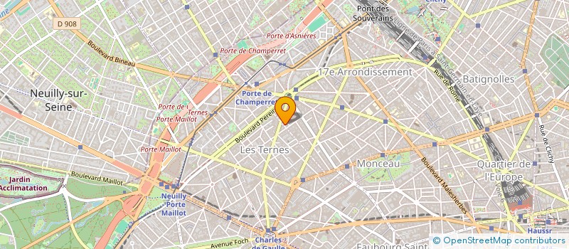 localisation de l'entreprise SEVELINVEST  PARIS