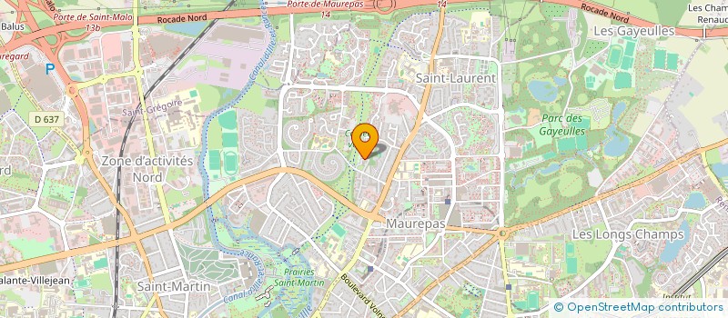 localisation de l'entreprise SEVELIV  BAIN-DE-BRETAGNE