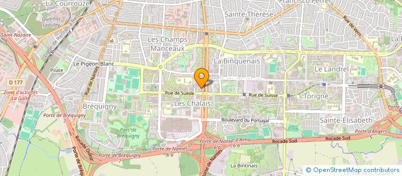 localisation de l'entreprise SEVELO  RENNES