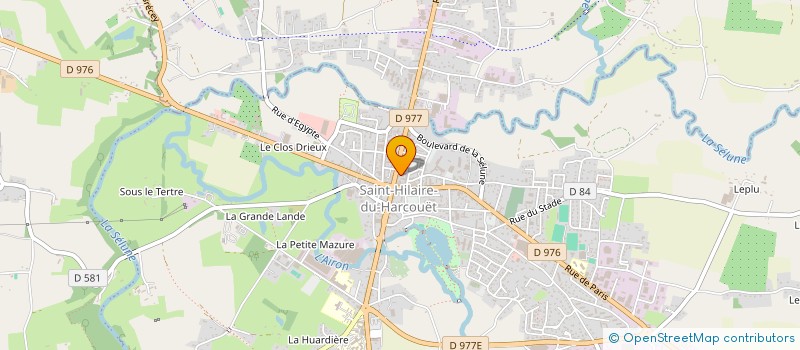 localisation de l'entreprise SEVEM  SAINT-HILAIRE-DU-HARCOUET