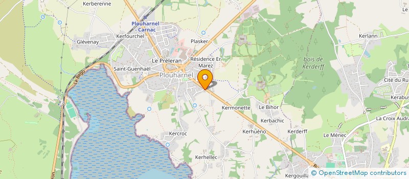 localisation de l'entreprise SEVEN 2  PLOUHARNEL