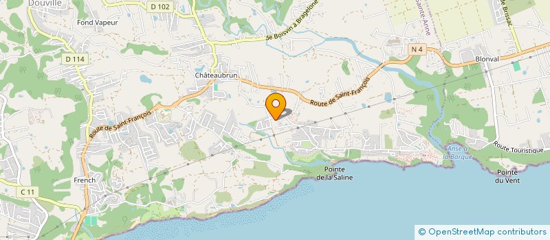 localisation de l'entreprise SEVEN  SAINTE-ANNE