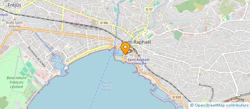 localisation de l'entreprise SEVEN à SAINT-RAPHAEL