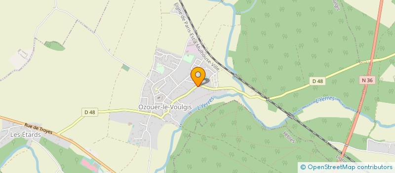localisation de l'entreprise SEVEN à OZOUER-LE-VOULGIS