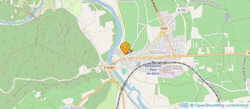 localisation de l'entreprise SEVEN  REMOULINS