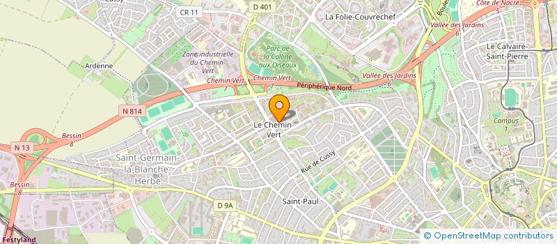 localisation de l'entreprise SEVEN à CAEN