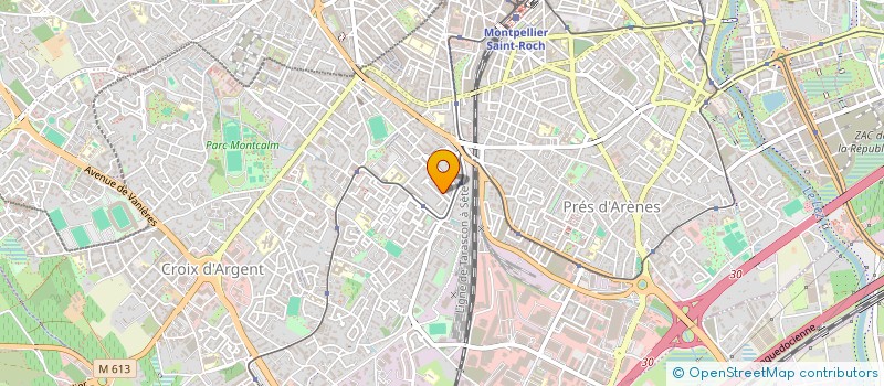 localisation de l'entreprise SEVEN à MONTPELLIER