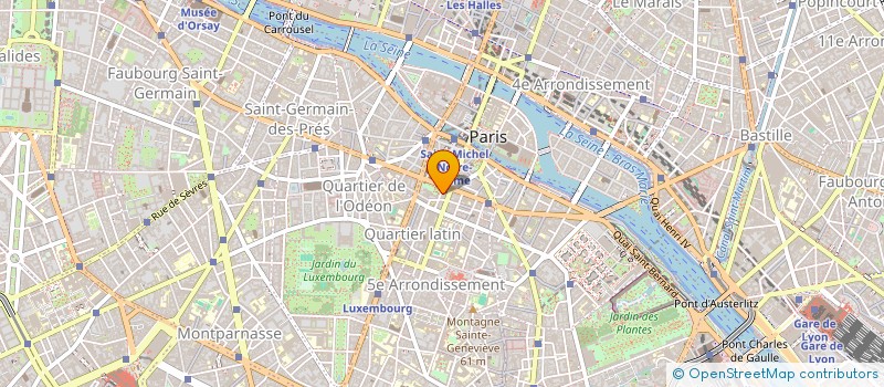 localisation de l'entreprise SEVEN 7  PARIS