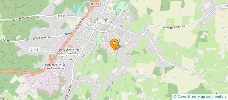 localisation de l'entreprise SEVEN  CHANGE