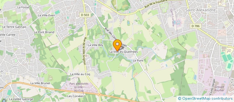 localisation de l'entreprise SEVEN  SAINT-LUNAIRE