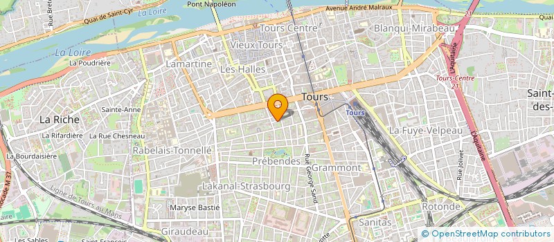 localisation de l'entreprise SEVEN  TOURS