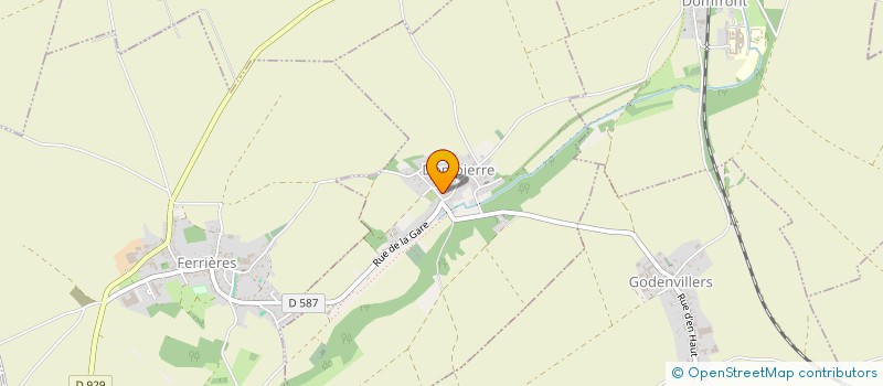 localisation de l'entreprise SEVEN  DOMPIERRE