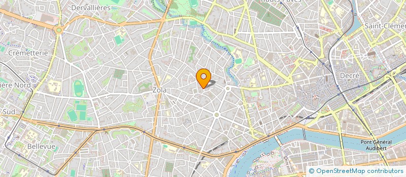 localisation de l'entreprise SEVEN à NANTES