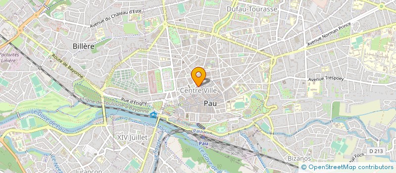 localisation de l'entreprise SEVEN à PAU