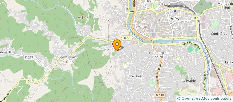 localisation de l'entreprise SEVEN  ALES