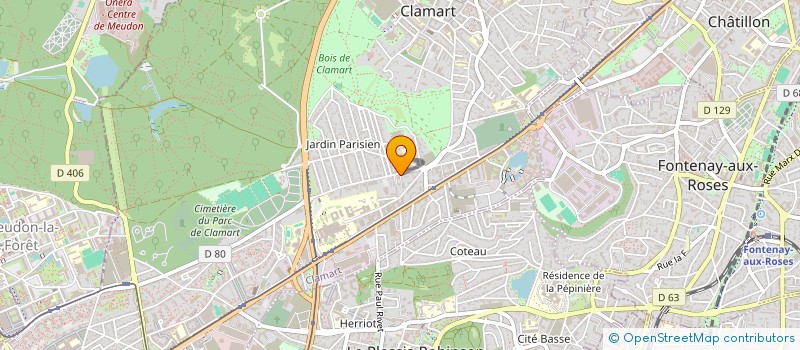 localisation de l'entreprise SEVEN AND CO à CLAMART
