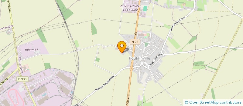 localisation de l'entreprise SEVEN'ARCH  POULAINVILLE