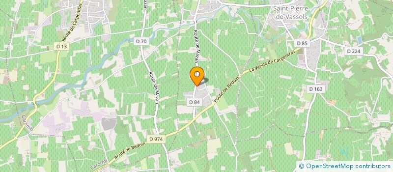 localisation de l'entreprise SEVEN BATIMENT  MODENE