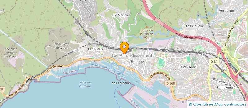 localisation de l'entreprise SEVEN BATIMENT  MARSEILLE