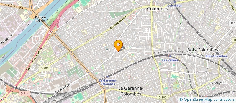 localisation de l'entreprise SEVEN CONSULTING  COLOMBES